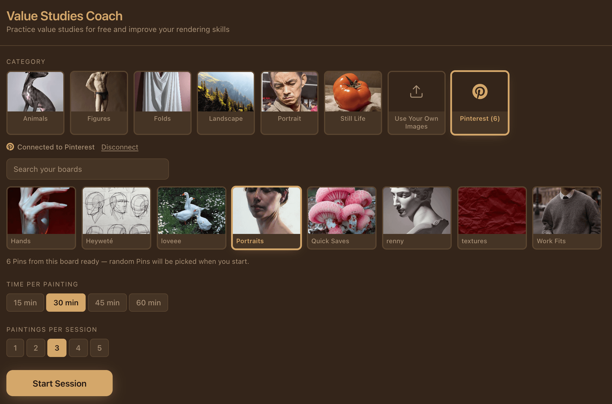 How to Do Value Studies Using Pinterest